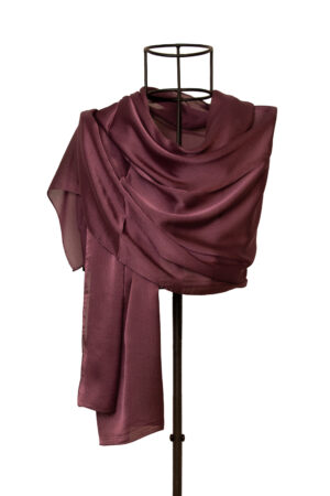 Plain Satin Scarf #12410-022