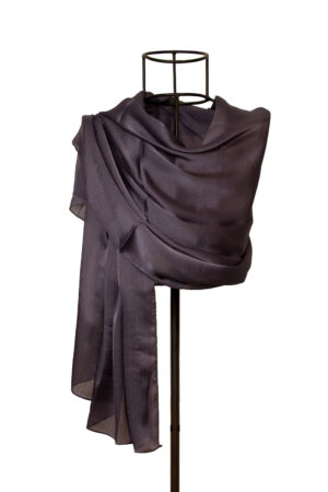 Plain Satin Scarf #12410-023